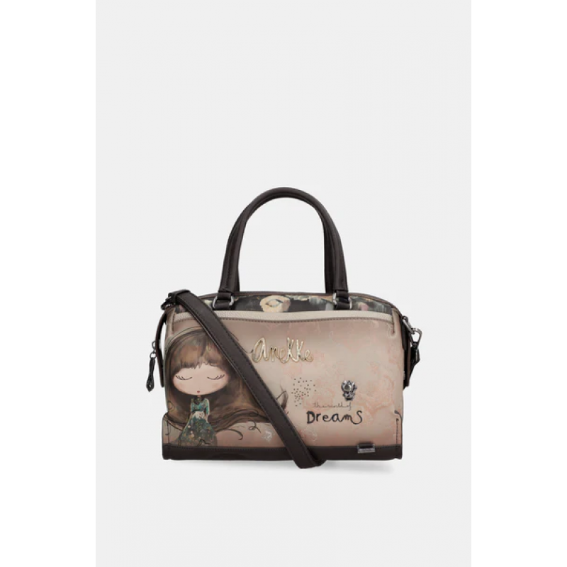 Anekke Γυναικεία Τσάντα Χειρός/Ώμου Μεσαία REAL Πολύχρωμη FW/25 41701-390