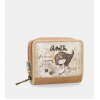 Anekke Γυναικείο Πορτοφόλι Μικρό RFID Memories Μπεζ SS/25 40809-903