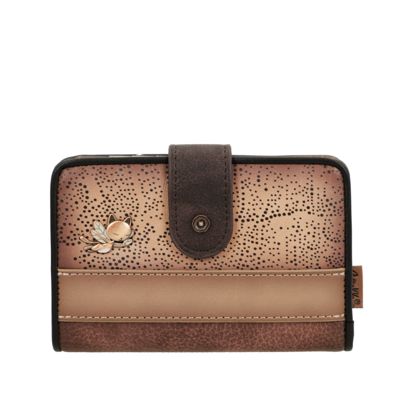 Anekke Γυναικείο Πορτοφόλι Dreamverse medium Καφέ RFID FW 24/25 39709-902