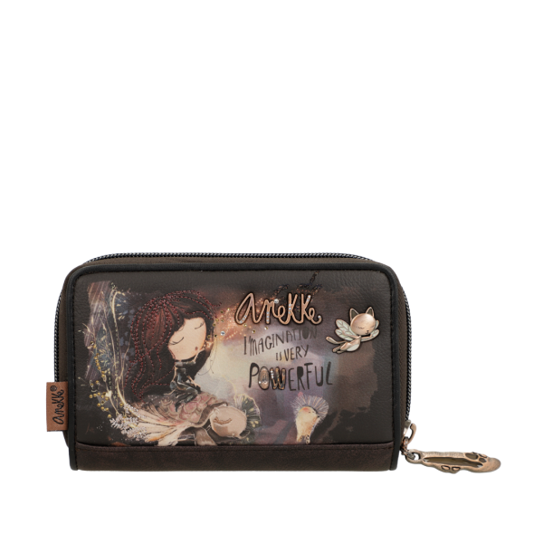 Anekke Γυναικείο  Μεσαίο Πορτοφόλι Dreamverse Καφέ FW 24/25 39709-909