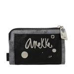 Anekke Γυναικείο Πορτοφόλι Μεσαίο Crust Μαύρο FW 24/25 39899-912