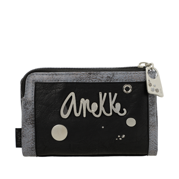 Anekke Γυναικείο Πορτοφόλι Μεσαίο Crust Μαύρο FW 24/25 39899-912