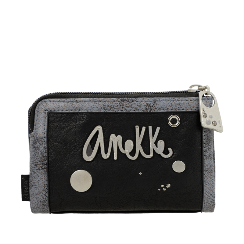 Anekke Γυναικείο Πορτοφόλι Μεσαίο Crust Μαύρο FW 24/25 39899-912