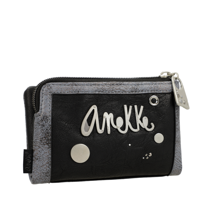 Anekke Γυναικείο Πορτοφόλι Μεσαίο Crust Μαύρο FW 24/25 39899-912