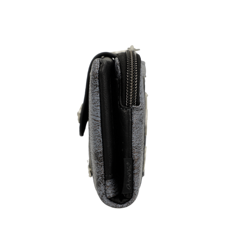 Anekke Γυναικείο Πορτοφόλι Μεσαίο Crust Μαύρο FW 24/25 39899-912