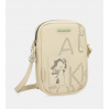 Anekke Γυναικείο Τσαντάκι Χιαστί/Ώμου Alma Original Μπεζ SS/25 40743-908