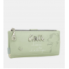 Anekke Γυναικείο Πορτοφόλι Alma Original RFID Μεγάλο Φυστικί SS/25 40749-906