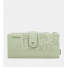 Anekke Γυναικείο Πορτοφόλι Alma Original RFID Μεγάλο Φυστικί SS/25 40749-906