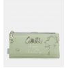Anekke Γυναικείο Πορτοφόλι Alma Original RFID Μεγάλο Φυστικί SS/25 40749-906