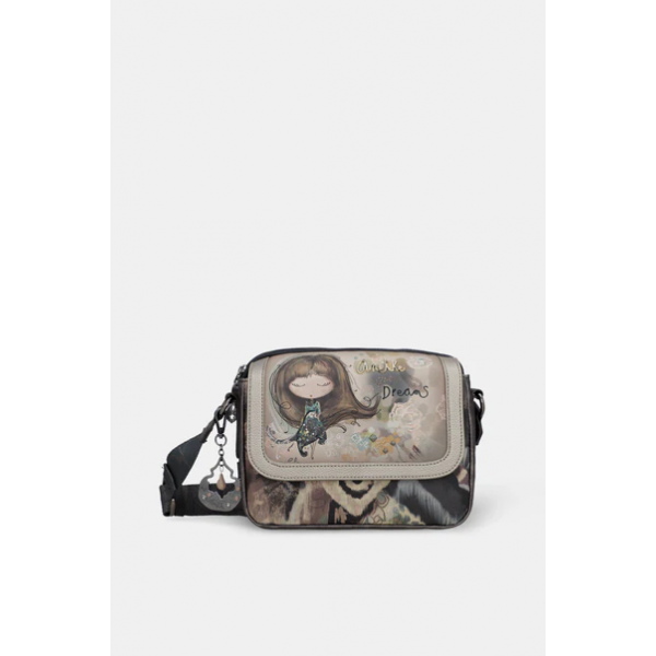 Anekke Γυναικεία Τσάντα Ώμου/Χιαστί Μεσαία 3 Θέσεων REAL Πολύχρωμη FW/25 41703-349