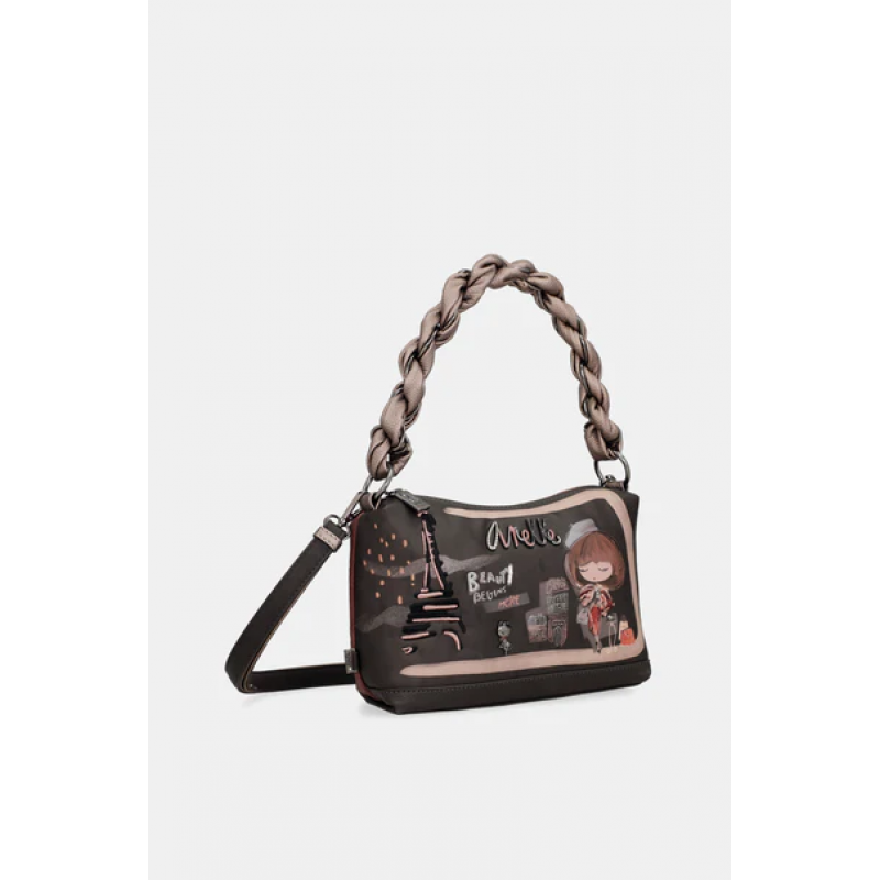 Anekke Γυναικεία Τσάντα Χειρός/Ώμου Πολύχρωμη Mademoiselle FW/25 41803-478