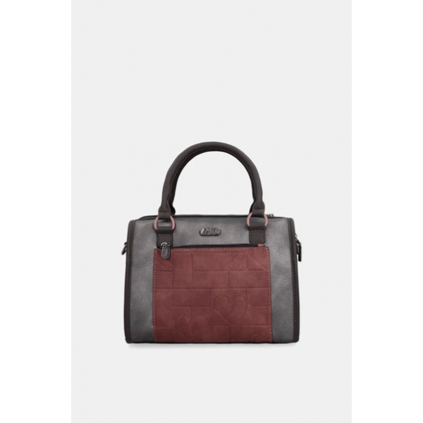 Anekke Γυναικεία Τσάντα Χειρός/Ώμου Bowling Bag PARISIAN Ροζ/Μαύρο FW/25 41811-345