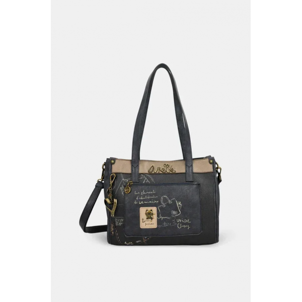 Anekke Γυναικεία Τσάντα Ώμου/Χειρός Μεγάλη BOUTIQUE SHOPPER Μπλε FW 25 41852-182