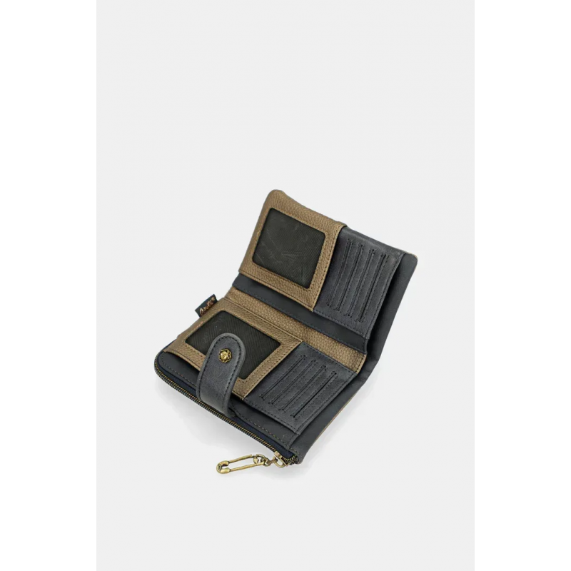 Anekke Γυναικείο Πορτοφόλι Μεσαίο RFID BOUTIQUE ΜαύροFW/25 41859-912