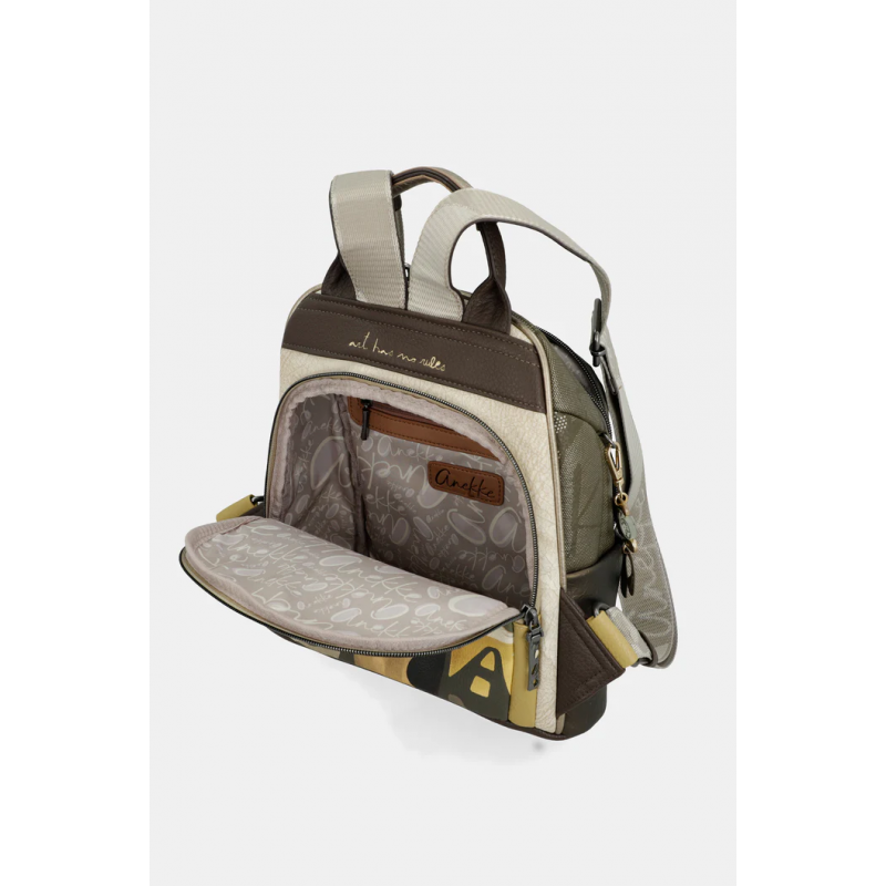 Backpack Muse Anekke με μπροστινή θήκη