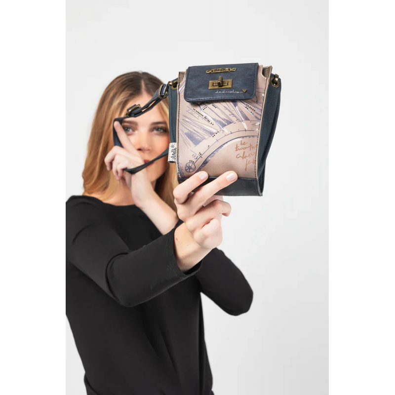 Anekke Γυναικεία Τσάντα Ώμου Μικρή STUDIO Πολύχρωμη FW/25 41843-912