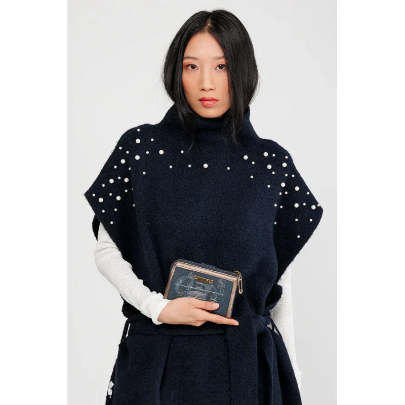 Anekke Γυναικείο Πορτοφόλι Μεσαίο RFID BOUTIQUE ΜαύροFW/25 41859-912