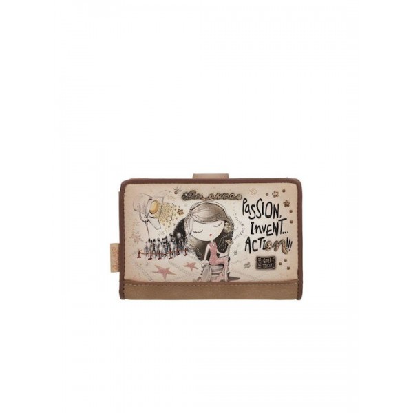 Anekke Γυναικείο Πορτοφόλι Μεσαίο Hollywood RFID 38709-902