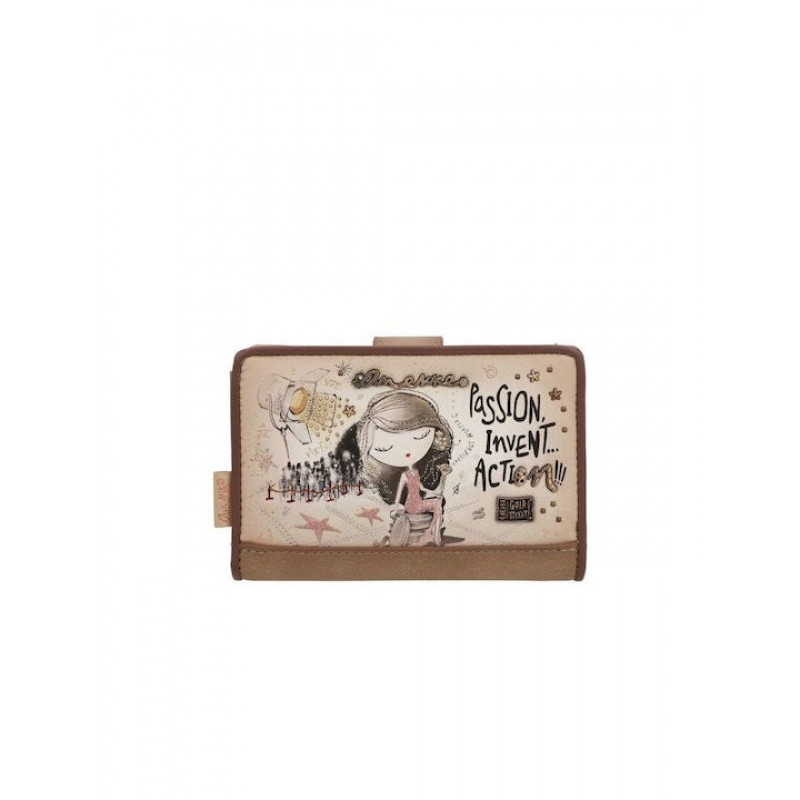 Anekke Γυναικείο Πορτοφόλι Μεσαίο Hollywood RFID 38709-902
