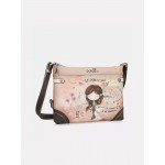 ANEKKE ΓΥΝΑΙΚΕΙΑ ΤΣΑΝΤΑ Ωμου/Χιαστί PEACE & LOVE PINK 38823-701
