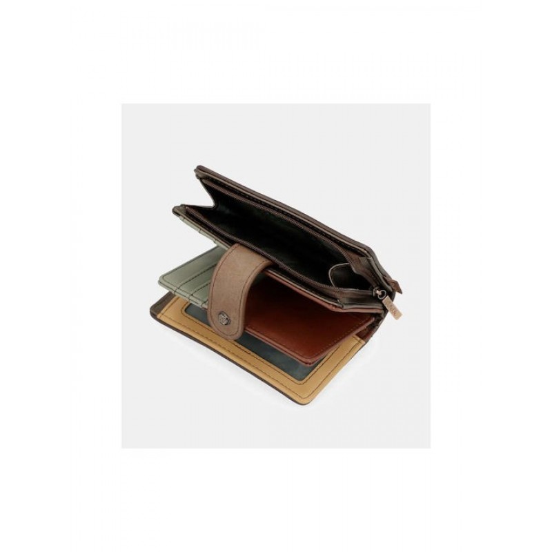 Anekke Γυναικείo Πορτοφόλι Μεσαίο RFID Core Καφέ FW 24/25 39809-902