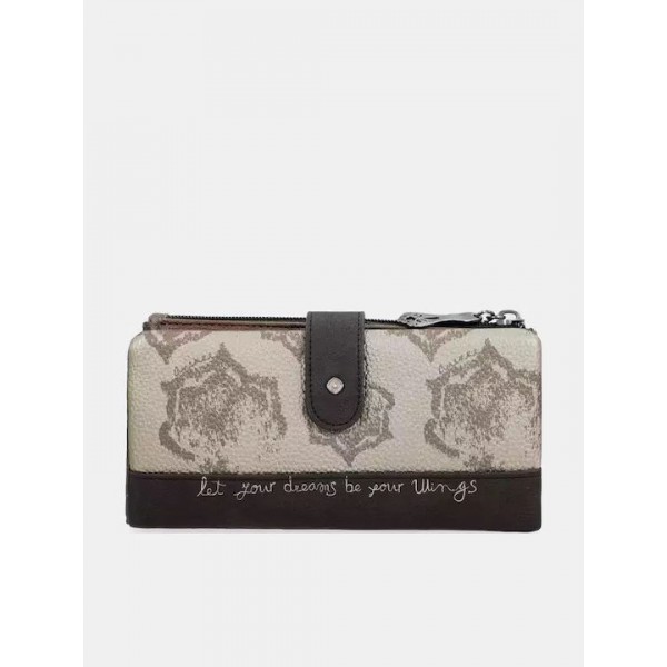 Anekke Γυναικείο Πορτοφόλι Υφασμάτινο Μεγάλο REAL Με RFID Καφέ FW/25 41709-906