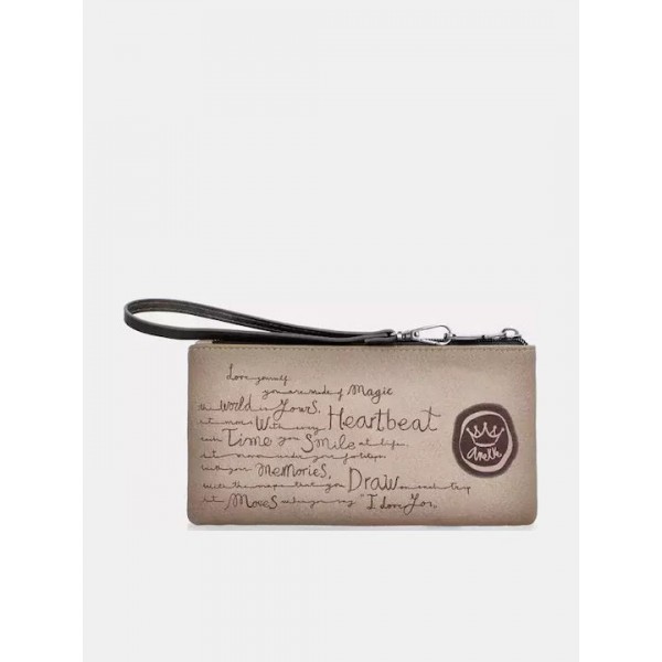 Anekke Γυναικείο Πορτοφόλι/Κλατς Μεγάλο Real Μπεζ FW/25 41709-023