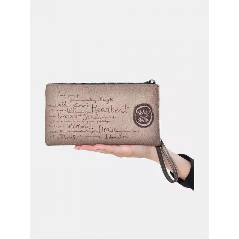 Anekke Γυναικείο Πορτοφόλι/Κλατς Μεγάλο Real Μπεζ FW/25 41709-023