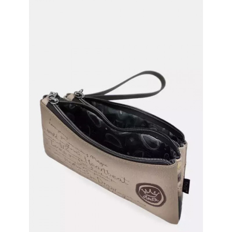 Anekke Γυναικείο Πορτοφόλι/Κλατς Μεγάλο Real Μπεζ FW/25 41709-023