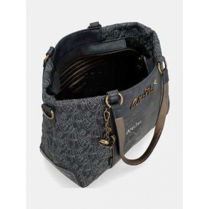 Anekke Γυναικεία Τσάντα Χειρός/Ώμου Μεγάλη BOUTIQUE Μαύρη FW/25 41851-406