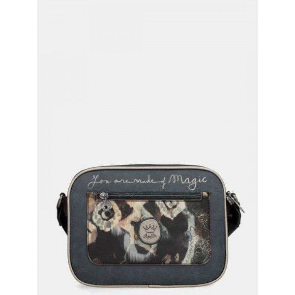 Anekke Γυναικεία Τσάντα Ώμου/Χιαστί Μεσαία 3 Θέσεων REAL Μπεζ FW/25 41703-188