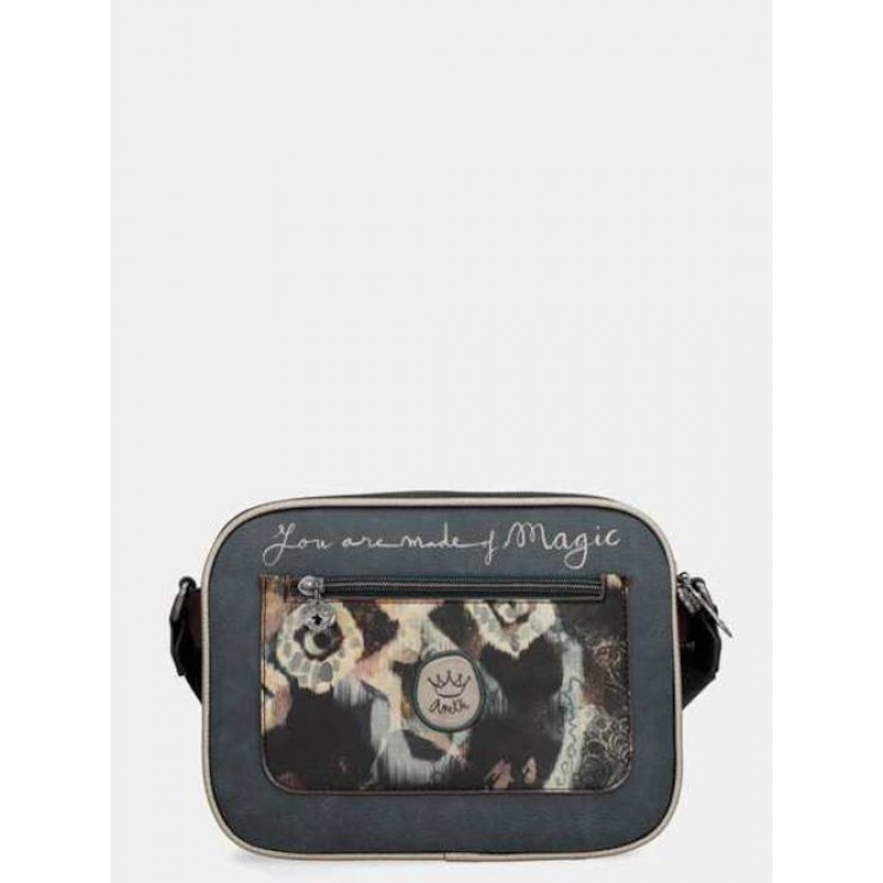 Anekke Γυναικεία Τσάντα Ώμου/Χιαστί Μεσαία 3 Θέσεων REAL Μπεζ FW/25 41703-188