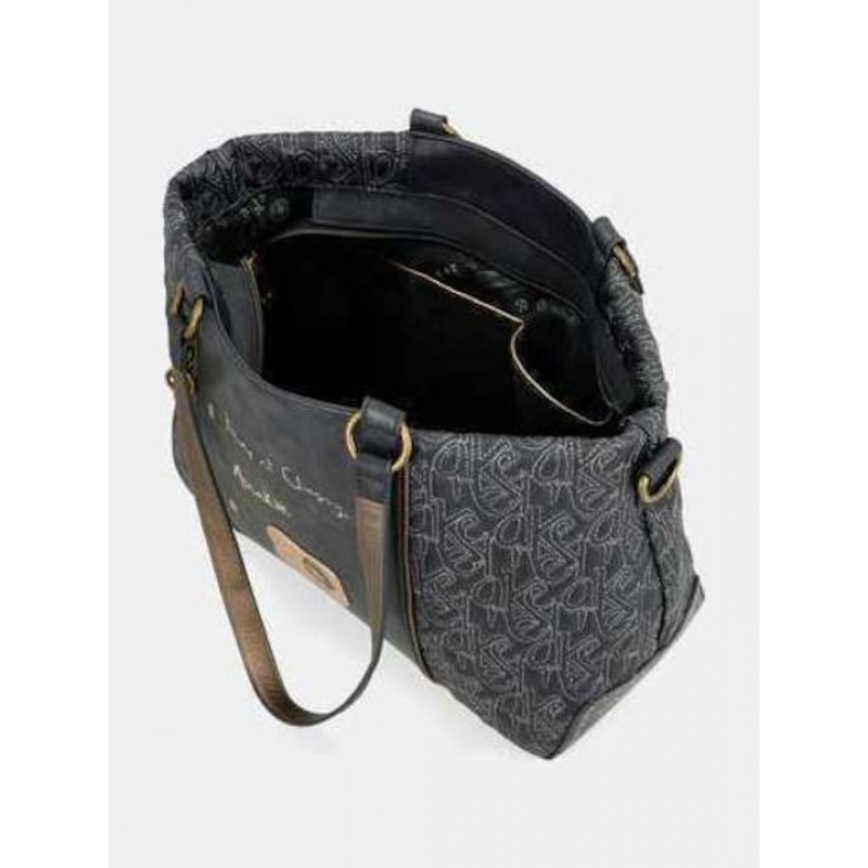 Anekke Γυναικεία Τσάντα Χειρός/Ώμου Μεγάλη BOUTIQUE Μαύρη FW/25 41851-406