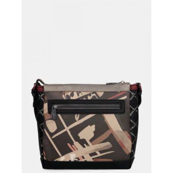 Anekke Γυναικεία Τσάντα Ώμου/Χιαστί Μεσαία 3 Θέσεων MADEMOISELLE Μαύρη FW/25 41803-039