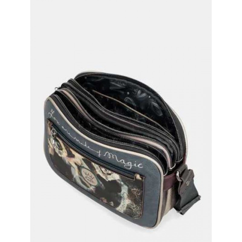 Anekke Γυναικεία Τσάντα Ώμου/Χιαστί Μεσαία 3 Θέσεων REAL Μπεζ FW/25 41703-188