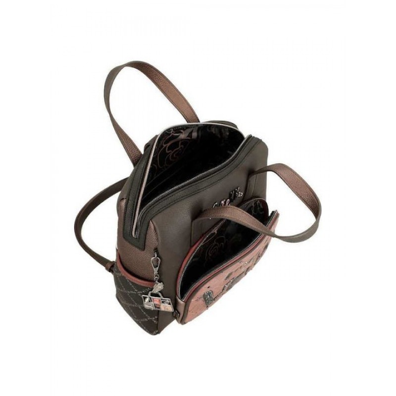 Anekke Γυναικεία Τσάντα Πλάτης PARISIAN Πολύχρωμη FW/25 41815-287