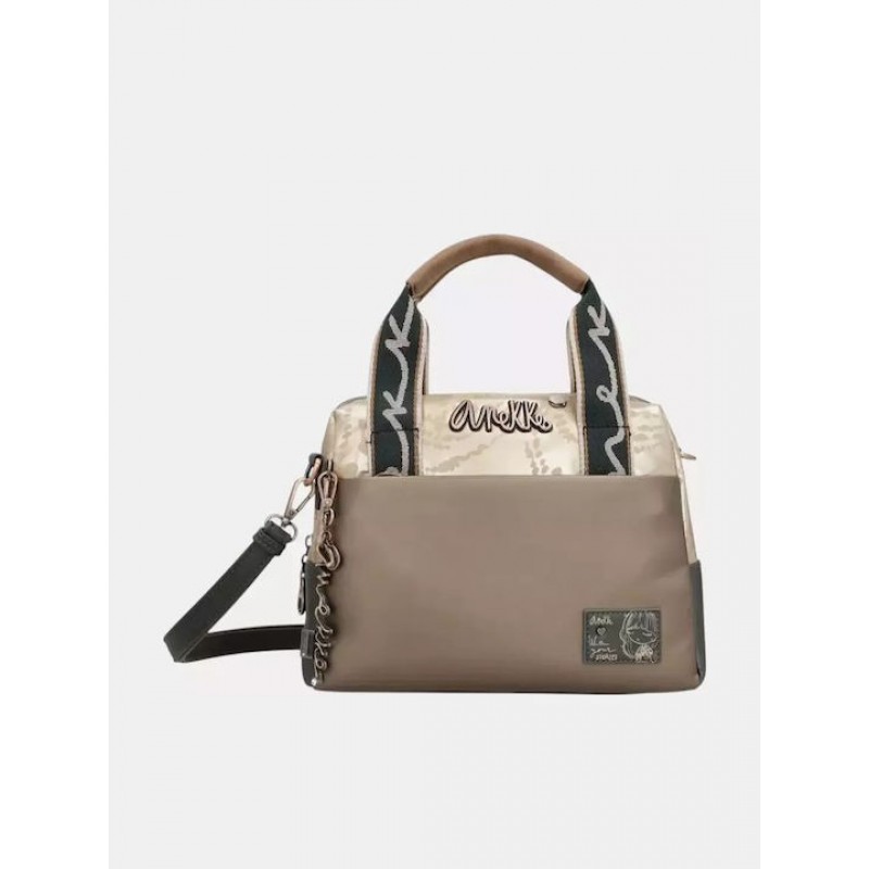 Anekke Γυναικεία Τσάντα Ώμου/Χειρός INTENTIONS Μπεζ FW 25 41781-177