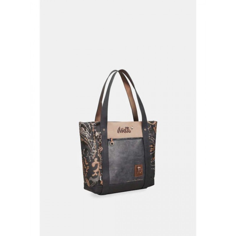 Anekke Γυναικεία Τσάντα Ώμου/Χειρός INTENTIONS SHOPPER Πολύχρωμη FW 25 41782-272