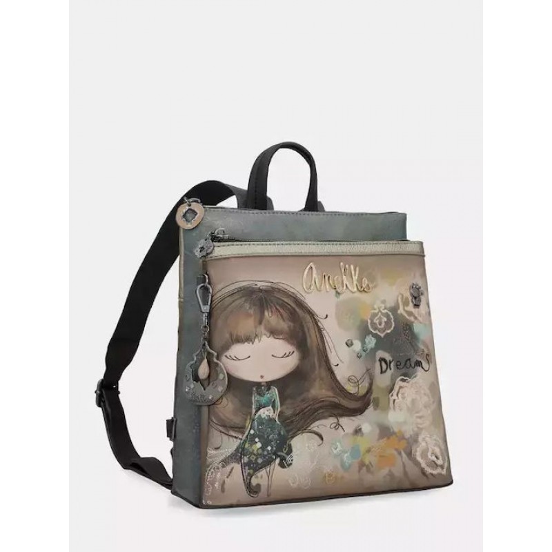 Anekke Γυναικεία Τσάντα Πλάτης Μεσαία  REAL Πολύχρωμη FW/25 41705-233