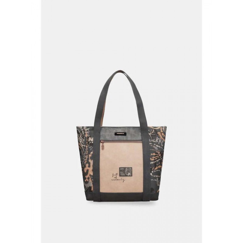Anekke Γυναικεία Τσάντα Ώμου/Χειρός INTENTIONS SHOPPER Πολύχρωμη FW 25 41782-272