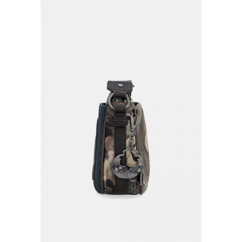 Anekke Γυναικεία Τσάντα Χιαστί/Ώμου Μεσαία REAL Πολύχρωμη 3 Θέσεων FW/25 41703-062