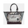 Anekke Γυναικεία Τσάντα Ώμου/Χειρός REAL SHOPPER Γκρι/Πολύχρωμη FW/25 41701-114