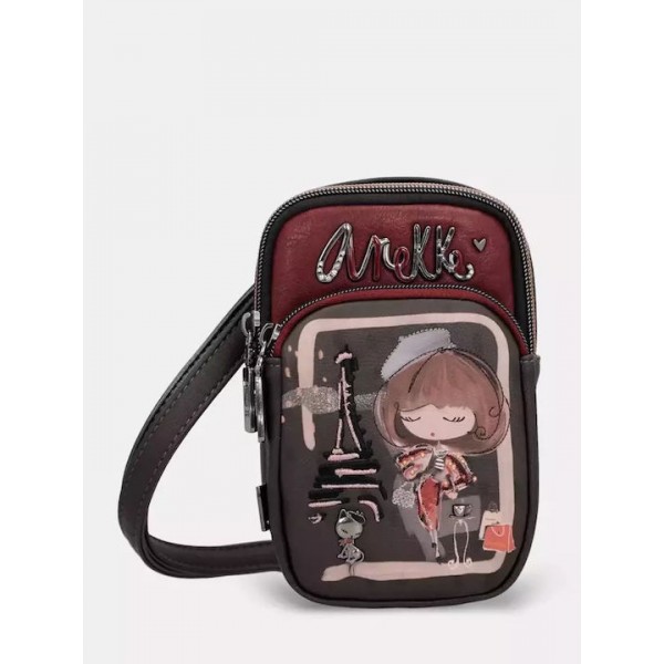 Anekke Γυναικεία Τσάντα Μικρή Ώμου/Χιαστί Πολύχρωμη Mademoiselle FW/25 41803-907