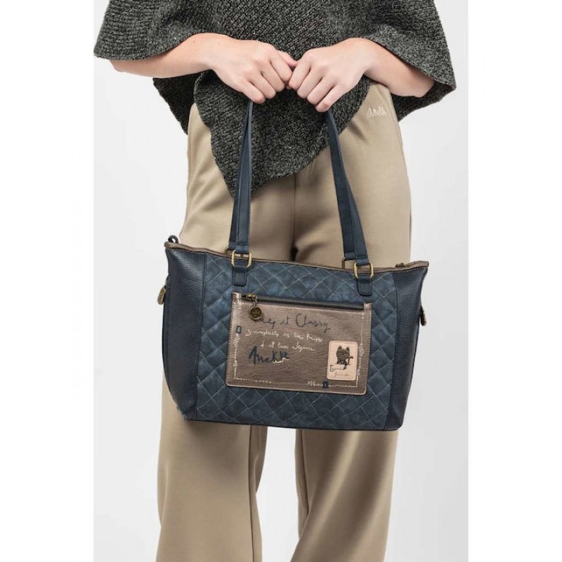 Anekke Γυναικεία Τσάντα Ώμου/Χειρός STUDIO SHOPPER Πολύχρωμη FW/25 41842-412