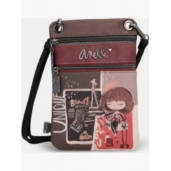 Anekke Γυναικεία Τσάντα Χιαστί/Ώμου 2 Θέσεων Μικρή Πολύχρωμη MADEMOISELLE FW/25 41803-905