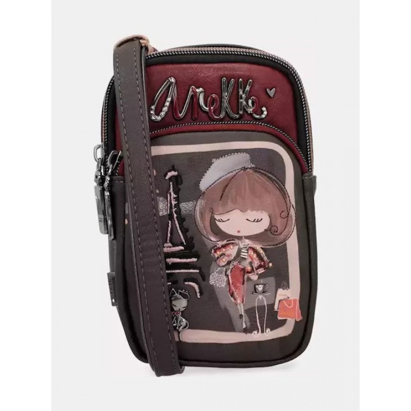 Anekke Γυναικεία Τσάντα Μικρή Ώμου/Χιαστί Πολύχρωμη Mademoiselle FW/25 41803-907