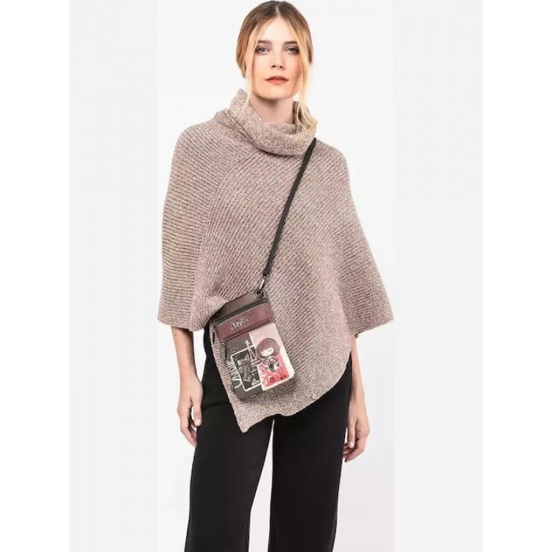 Anekke Γυναικεία Τσάντα Χιαστί/Ώμου 2 Θέσεων Μικρή Πολύχρωμη MADEMOISELLE FW/25 41803-905