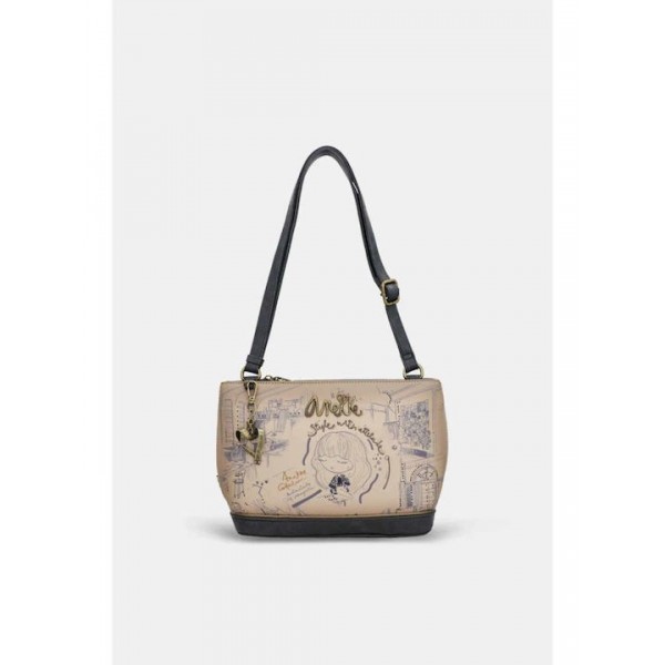 Anekke Γυναικεία Τσάντα Χιαστί/Ώμου Μεσαία STUDIO Πολύχρωμη FW/25 41843-525