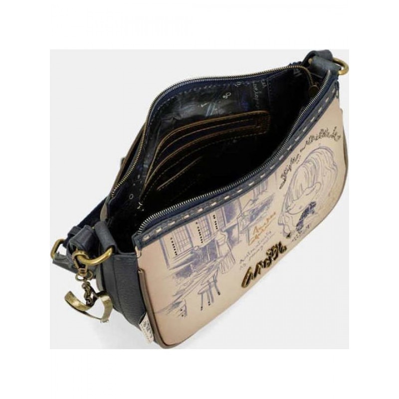 Anekke Γυναικεία Τσάντα Ώμου/Χιαστί Μικρή STUDIO Πολύχρωμη FW/25 41843-023