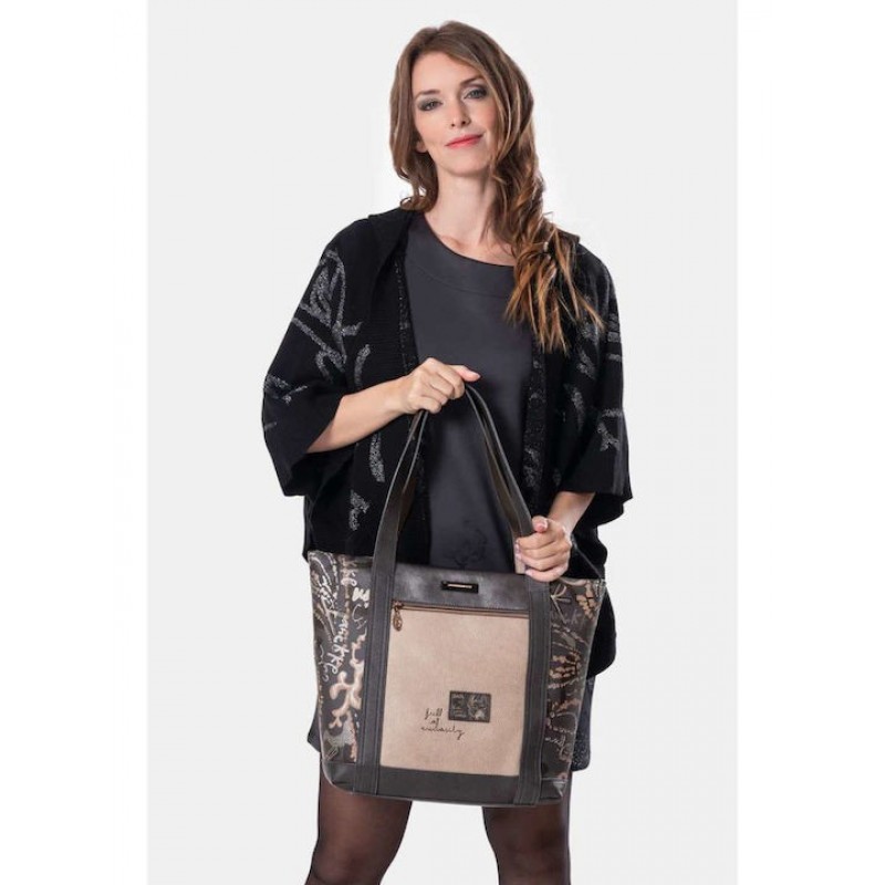 Anekke Γυναικεία Τσάντα Ώμου/Χειρός INTENTIONS SHOPPER Πολύχρωμη FW 25 41782-272